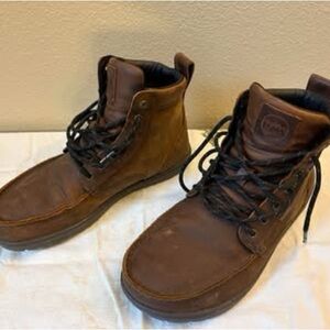 Men’s 11.5 LEMS Boulder Boot Waterproof – Weathered Umber